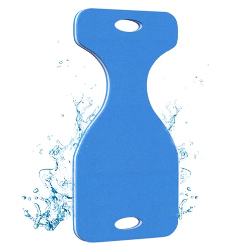 Heavy Duty Foam Pool Float for Adults & Family. Non-Inflatable Water Saddle Seat. Ergonomic Floating Chair Lounger for Lake, River, RV Travel & Water Therapy. Blue 36x18x1.25 by TATAANTY - Used condition - US$21.45