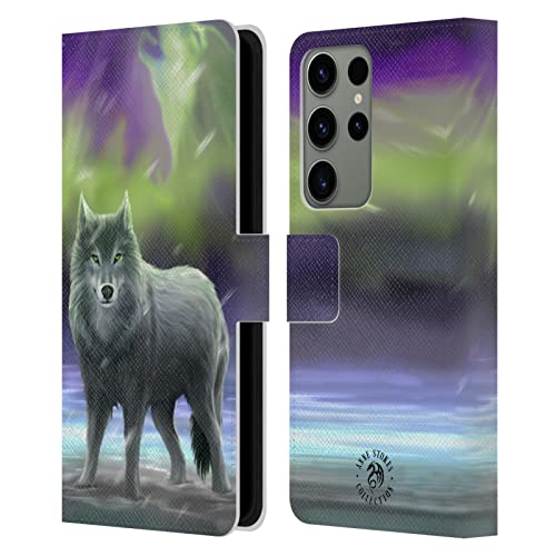 Carcasa de Cuero Tipo Libro para Galaxy S23 Ultra con cierre magnético y tarjetero