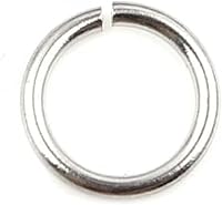 Vista 63 de 100 Piezas - Anillos de Enganche de Acero Inoxidable 304 - 7mm - Calibre 18 (1mm de Grosor)