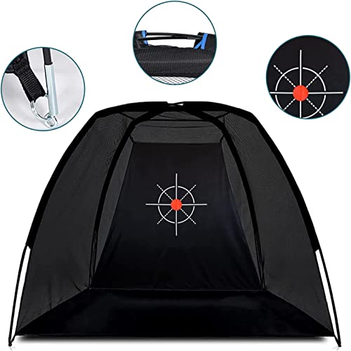 Kapler Golf Net: Durable 8X6FT Practice Net with Mat for Garden Driving Portable Golf Chipping Hitting Training Stimulator with Balls - Image 3