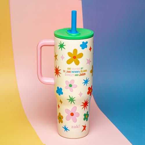 Image of Zak Designs 30oz Insulated Tumbler Benefiting St. Jude Never Stop Believing