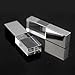 New Crystal Transparent Rectangle Genuine USB Flash Drive Wedding Gift Pen Drive,Silver