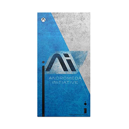 Sticker Xbox Series X Mass Effect graphismes Andromeda effet usé pour pack console - 2