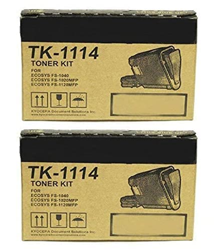 Blue Power TK-1114 Black Compatible Toner Cartridge for FS-1020MFP, FS-1025MFP, FS-1040, FS-1060DN, FS-1120MFP, FS-1125MFP Printer. (Black-2)