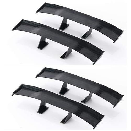 4 Stück Mini Spoiler, Universal Auto Wing, Auto Mini Heckspoiler Flügel Ohne Perforation, Kann für Fahrzeugstabilität Dekoration Allgemeine Verwendet Werden