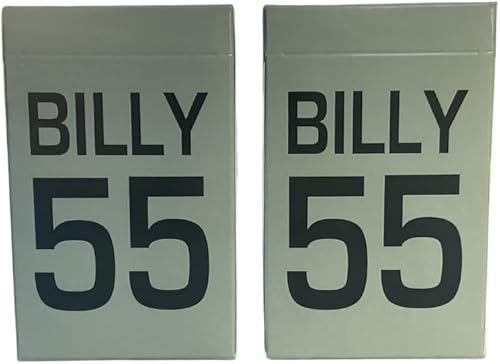 Miniatura 4 de Cigarrillos de hierbas de té verde Billy 55, en un paquete de muestra de 4, sin tabaco, sin nicotina, alternativos (todos los paquetes de 4 con