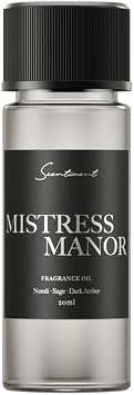 Scentiment Mistress Manor Diffuser Oil Neroli, Sage, Dark Amber Scent for Diffusers, Fragrance Oil 0.68 fl oz 20 mL