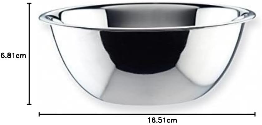 Ilsa – Stainless Steel Silver Bowl 17 cm Metallic Silver
