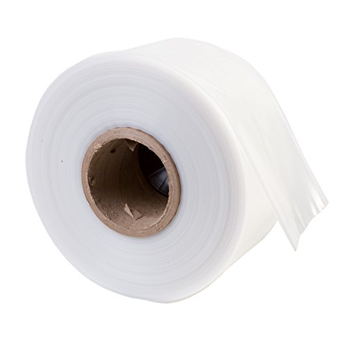 Hudson Exchange LDPE Poly Tubing, Mini Roll, 4" W x 500' L, 4 Mil - Thumbnail 2