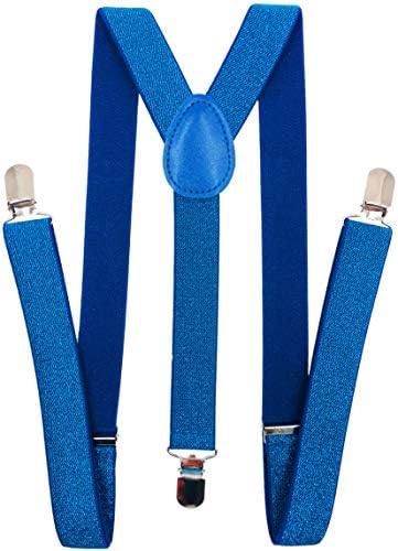 Solid Color Suspenders Y-Back | Adjustable and Elastic |