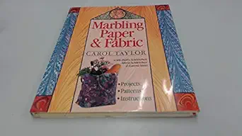 Marbling Paper and Fabric book cover