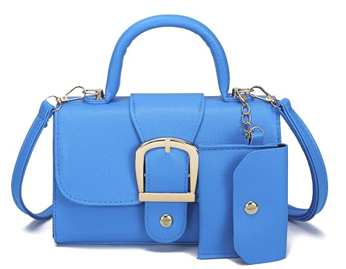 Image of Women Top Handle Clutch Handbag Cute Purse for Girls trendy Small Crossbody Bag