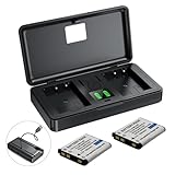 Descripción de la función: esta funda de carga de batería puede cargar dos baterías al mismo tiempo; un cable de carga USB integrado, también puedes utilizar el cable de carga tipo C para cargar; pantalla LCD, visualización en tiempo real del nivel de la batería; viene con dos ranuras de almacenamiento para tarjetas de memoria TF; el cargador tiene un botón para hacer clic en el botón para comprobar el nivel de batería restante.