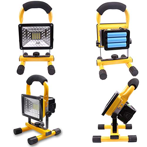 Projecteur d'extérieur portable à intensité variable anti-panne