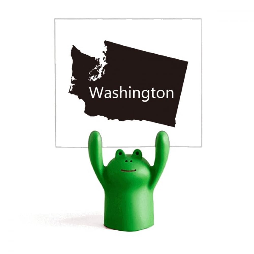 Support de carte états-unis grenouille : objet déco murale insolite - 4