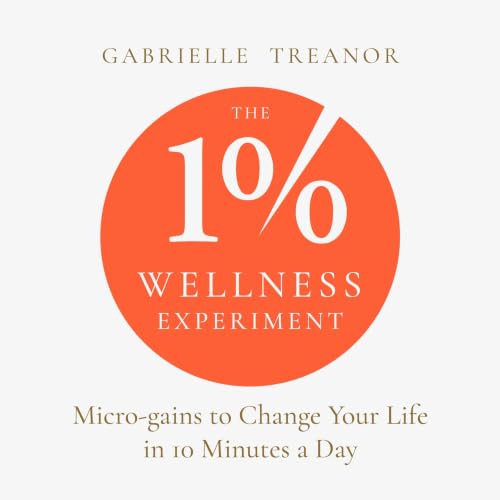 Diseño de la portada del título The 1% Wellness Experiment
