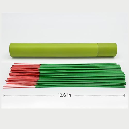 Natural Incense Sticks 100 Sticks (100 Sticks) - Natural Ingredients Citronella - Lemongrass And Rosemary Oil - Outdoor Citronella #TOP4