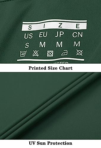 Tacvasen Sweatshirts For Men Summer Shirts Uv Protection Shirts Running Shirts Men Workout Shirts Athletic Shirts Long Sleeve Shirts Spf Golf Shirt Dark Green Xl #TOP5