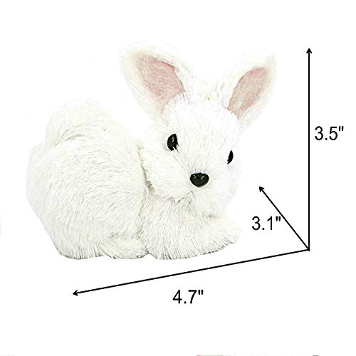 Nature-Vibe-Sisal-Baby-Bunny-Easter-DecorationsSet-of-3-White-Easter-Bunny-Family-for-Home-Decorations-or-Seasonal-PartiesCute-Rabbit-Decor-as-Decorative-Farm-Animals-for-Spring-Decor Nature Vibe Sisal Baby Bunny Easter DecorationsSet of 3 White Easter Bunny Family for Home Decorations or Seasonal PartiesCute Rabbit Decor as Decorative Farm Animals for Spring Decor