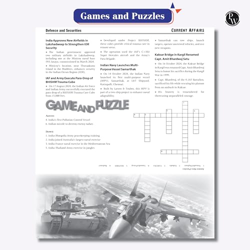 Image of PW Half Yearly Current Affairs Magazine Vol 2 July to December 2024 English Edition By Mohammed Aasim Sir | For SSC, Banking, Teaching, Railway, ... Competitive Exams [Paperback] Mohammed Aasim