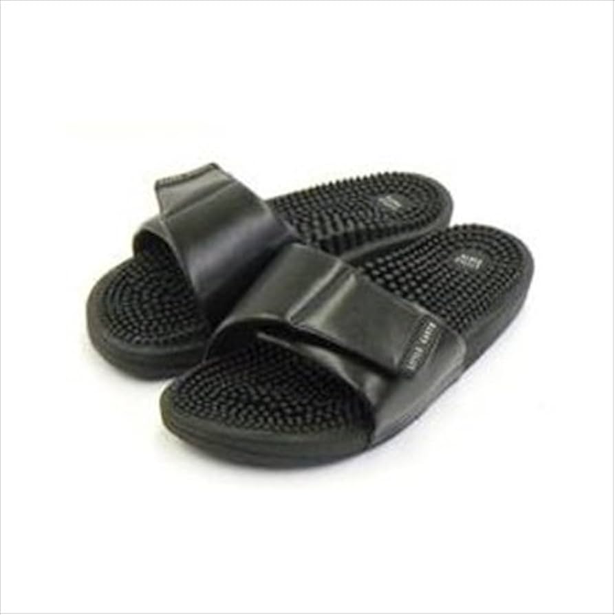 ボディポップ 室内 サンダル  リトルアース ツボ 足裏  ブラック 25cm Amazon.co.jp: リトルアース ボディポップ(body+pop) 1301 ブラック