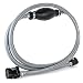 Five Oceans Nylon Braided Fuel Line Kit for All Yamaha and Original Mercury Fuel Tank Up to 1998, 3/8" Hose FO-3099-C3