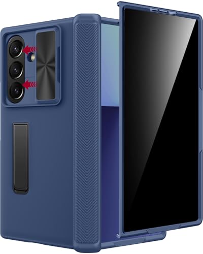 Coque Samsung Z Fold 7 anti-rayures protégeant la charnière et l'écran des regards indiscrets