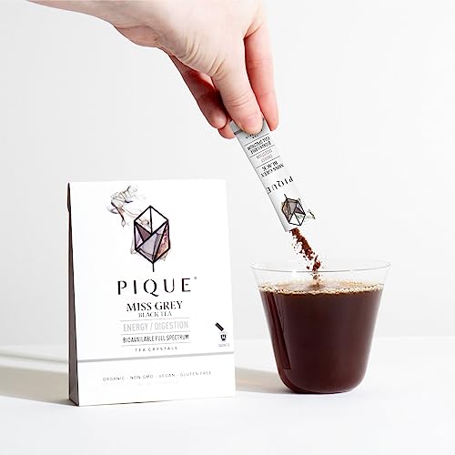 Pique Organic Energy Tea Crystals Sampler - Caffeinated Black Tea For Energy, Supports Metabolism And Healthy Digestion - 28 Single Serve Sticks (Pack Of 2) #TOP6