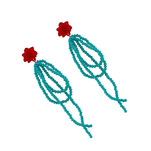 Boucles d'oreilles à tige en cristal d'une brillance d'exception