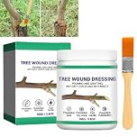 100g Tree Wound Sealer,Tree Pruning Sealer,Bonsai Cut Paste,Plant Healing Paste,Tree Wound Dressing,Tree Wound Sealer Healing Paste,Tree Sealant,Grafting Wax,Tree Grafting Supplies with Brush