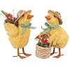 Primitives by kathy collectible spring ducks critter set  urban country home decor