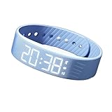 [Firmiarii]サウナ用腕時計 耐熱 防水【2026新設計】 サウナウォッチ 運動計歩＆振動アラーム搭載 学生向け 超薄型9mm USB充電式 で使える腕時計 スヌーズ防止&ベルト調節機能 授業・トレーニング・サウナ対応