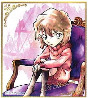 Amazon 名探偵コナン色紙art3 14 灰原哀 箔押しレア 単品 通販