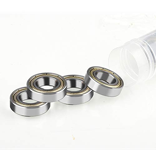 4pcs 6800zz/6800RS Steel Ball Bearing 5 * 19 * 10mm Deep Groove Ball Thin-Walled Bearings Shaft Bearing Steel(6800RS)