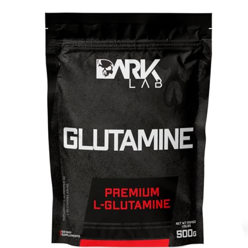 Glutamina Dark Lab 100% Pura, 500g, Recuperação Muscular e Sistema Imunológico