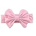 Produktbild Newin Star Haarreif Baby, rosa Schleife für das Haar Band Baby Geschenke für Neugeborene (Rosa)