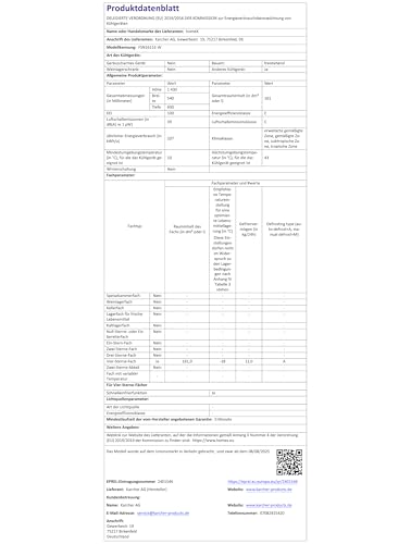 homeX Gefrierschrank NoFrost, Tiefkühlschrank groß - 161L Nutzinhalt, 4-Sterne Gefrieren, Freezer No Frost, Gefrierschränke freistehend, Super-Frost-Funktion, leise 39 dB, weiß, FSN1611E-W