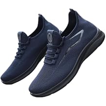 Running Shoes for Men Women Walking Tennis Gym Sneakers Lightweight Breathable Mesh Soft Sole Athletic Sneakers Slip On Casual Fashion Sneaker Outdoor Hiking Footwear