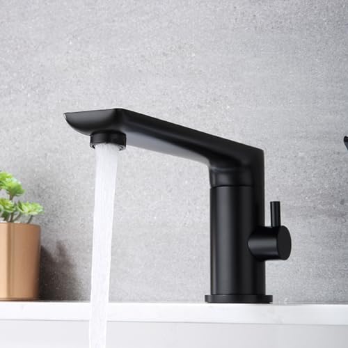 Mitigeur de baignoire noir design haut de gamme 3 trous finition mat de qualité