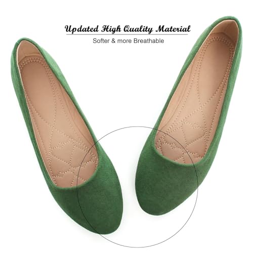 Image of SAILING LU Casual Shoes for Women Dressy Ballet Flats | Comfort Fit, Work Shoes,Casual for Women, Slip-Ons Loafers