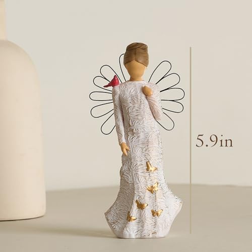 image for NAN ZAI NAN FANG Sympathy Angel Figurines for Loss of Loved Ones Angel