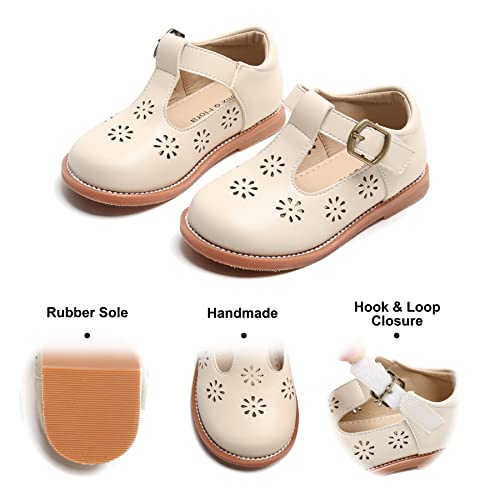 Image of Felix & Flora Toddler Little Girl Mary Jane Dress Shoes - Ballet Flats for Girl Party School Shoes