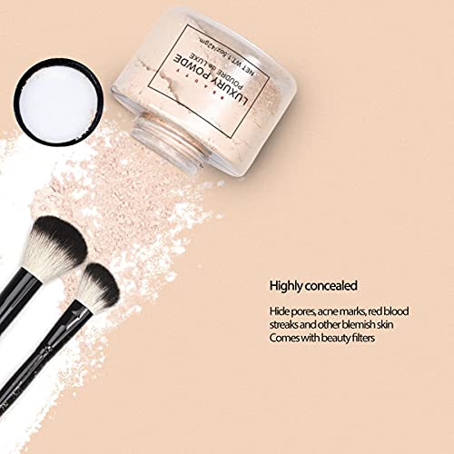 Loose Face Powder, Ksndurn Nude Setting Powder - Setting Powder Makeup/Baking Powder Makeup #TOP6