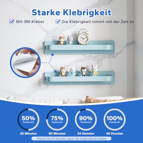 HOMMAND Doppelseitig Extra Stark, 40 Stück 3M Schaumstoff Klebepads, Wasserfeste Montagepads für Zuhause Büro Auto Schule, Doppelseitige Klebepads Rund/Quadratisch