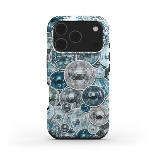 Coque antichoc iPhone 17 Air Aqua Disco magnétique double couche haut de gamme