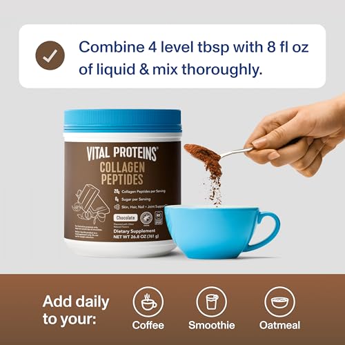 image for Vital Proteins Collagen Peptides Powder Supplement, Hydrolyzed Collage