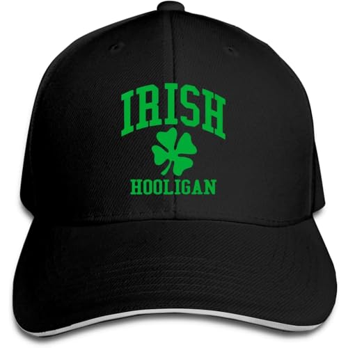 Irischer Hooligan Unisex Basecap Leicht Hip-Hop-Hut Atmungsaktiv Baseballmütze Für Laufen Draussen Sport