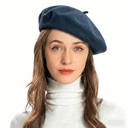 Baskenmütze Zlyc für Frauen im klassischen französischen Stil