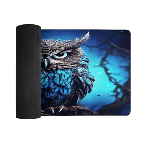 Blue Owl Desk Pad con base de goma antideslizante miniatura 3