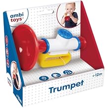 Galt Ambi Toys, Trumpet, Musical Baby Toys, Ages 12 Months+